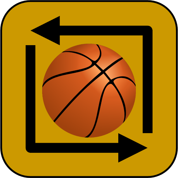 Basketball Coaching Drills Button image.