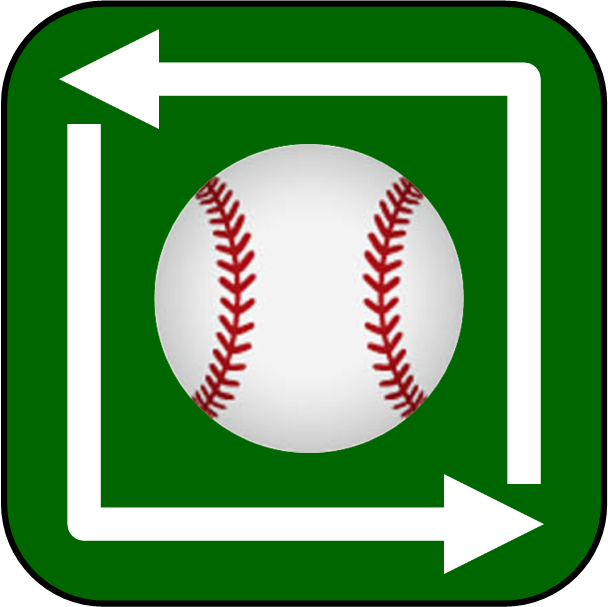 Baseball or softball app image.